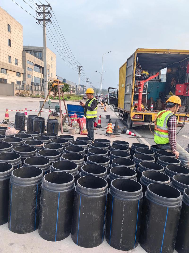 石河镇管道短管置换